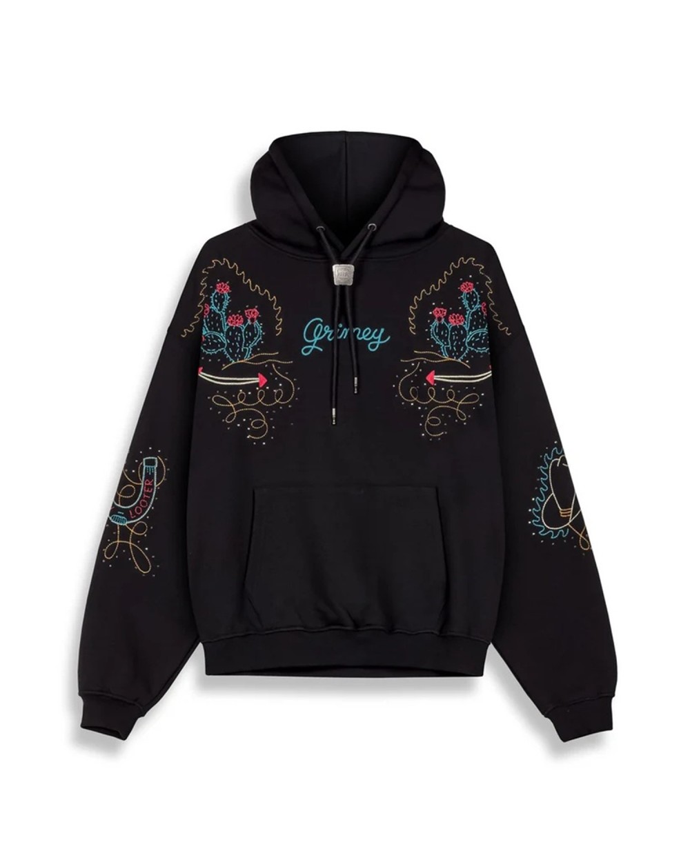 SUDADERA BORDADOS