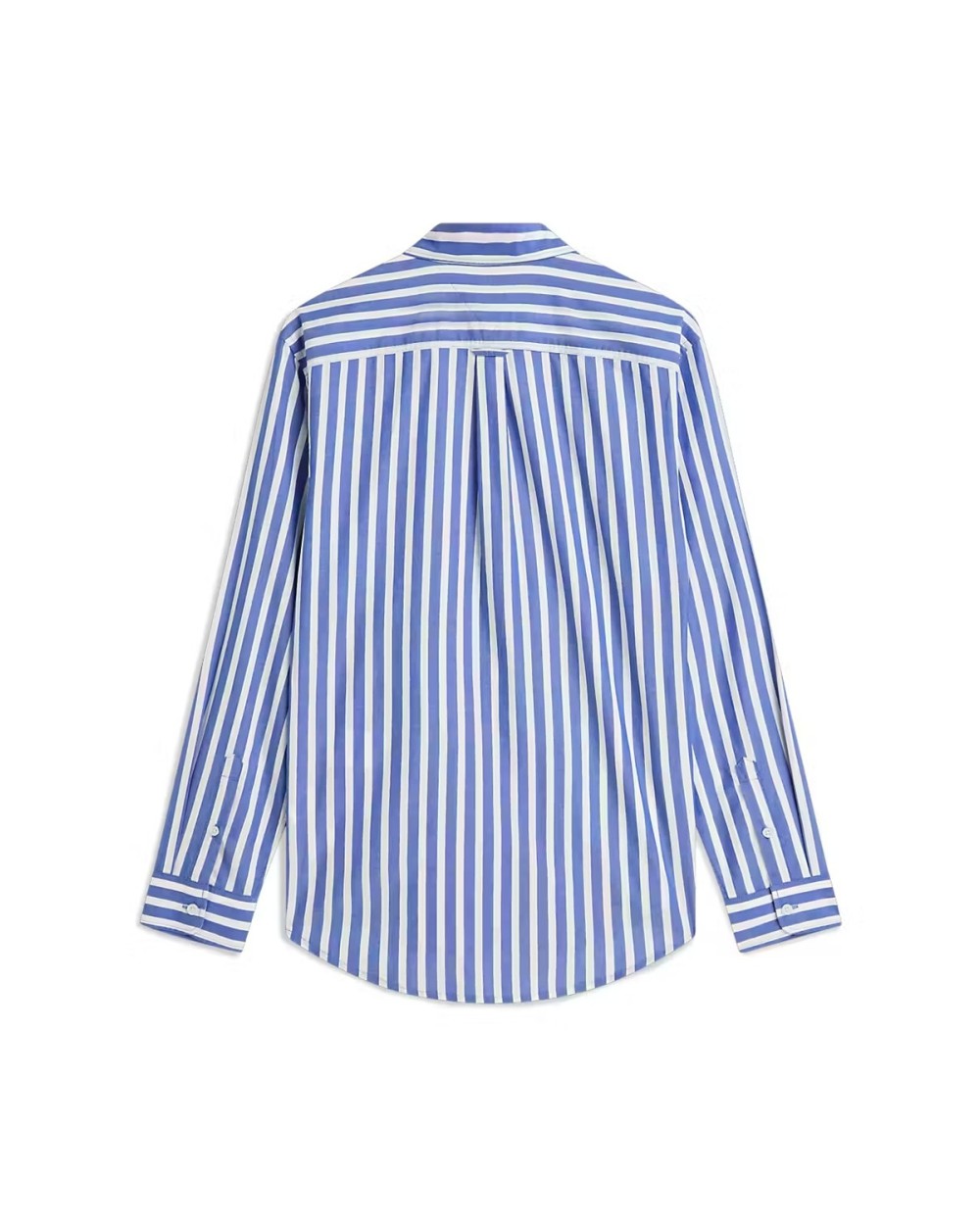 CAMISA DE POPELIN DE ALGODON DE RAYAS