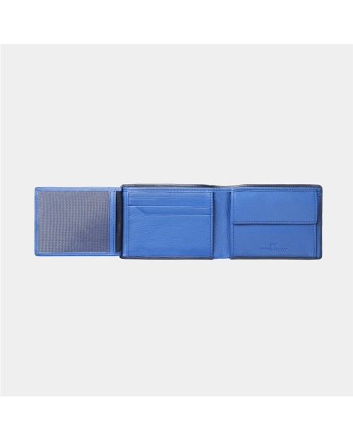 CARTERA DE PIEL CON MONEDERO