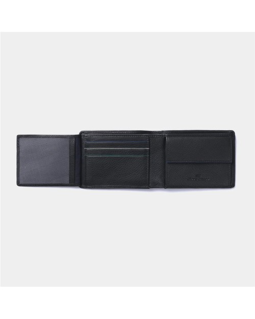 CARTERA DE PIEL CON MONEDERO
