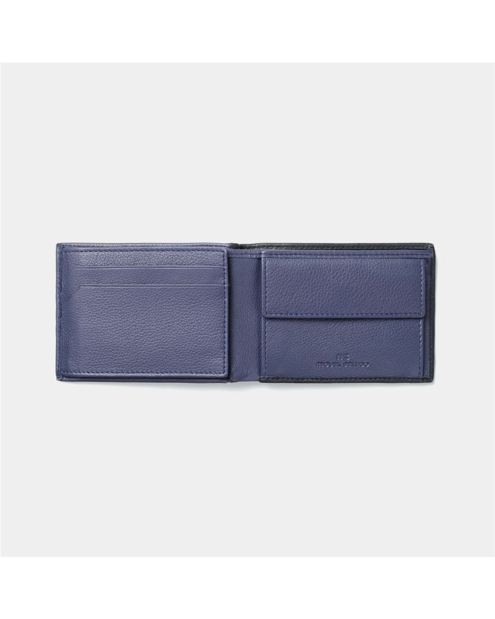CARTERA DE PIEL CON MONEDERO