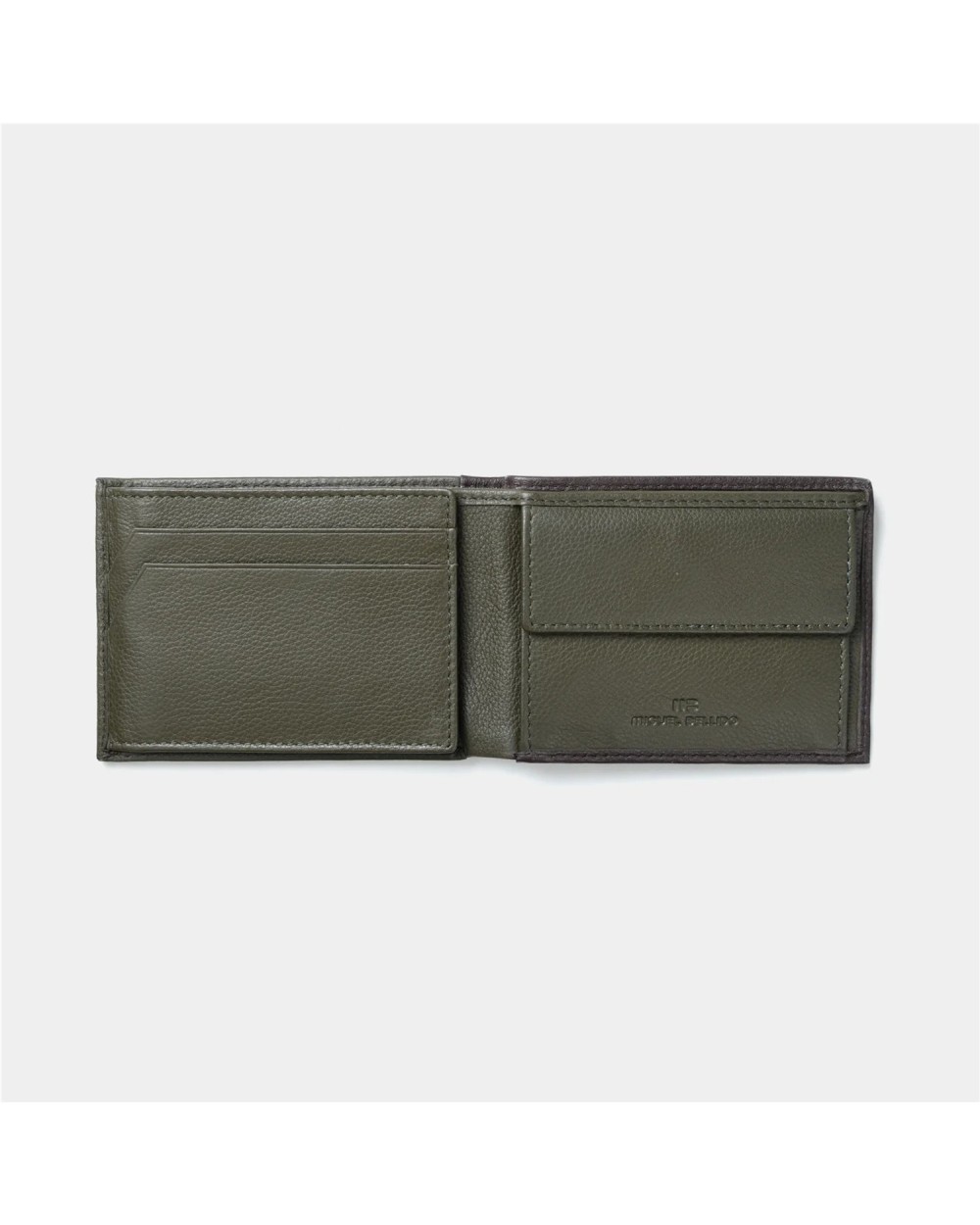 CARTERA DE PIEL CON MONEDERO