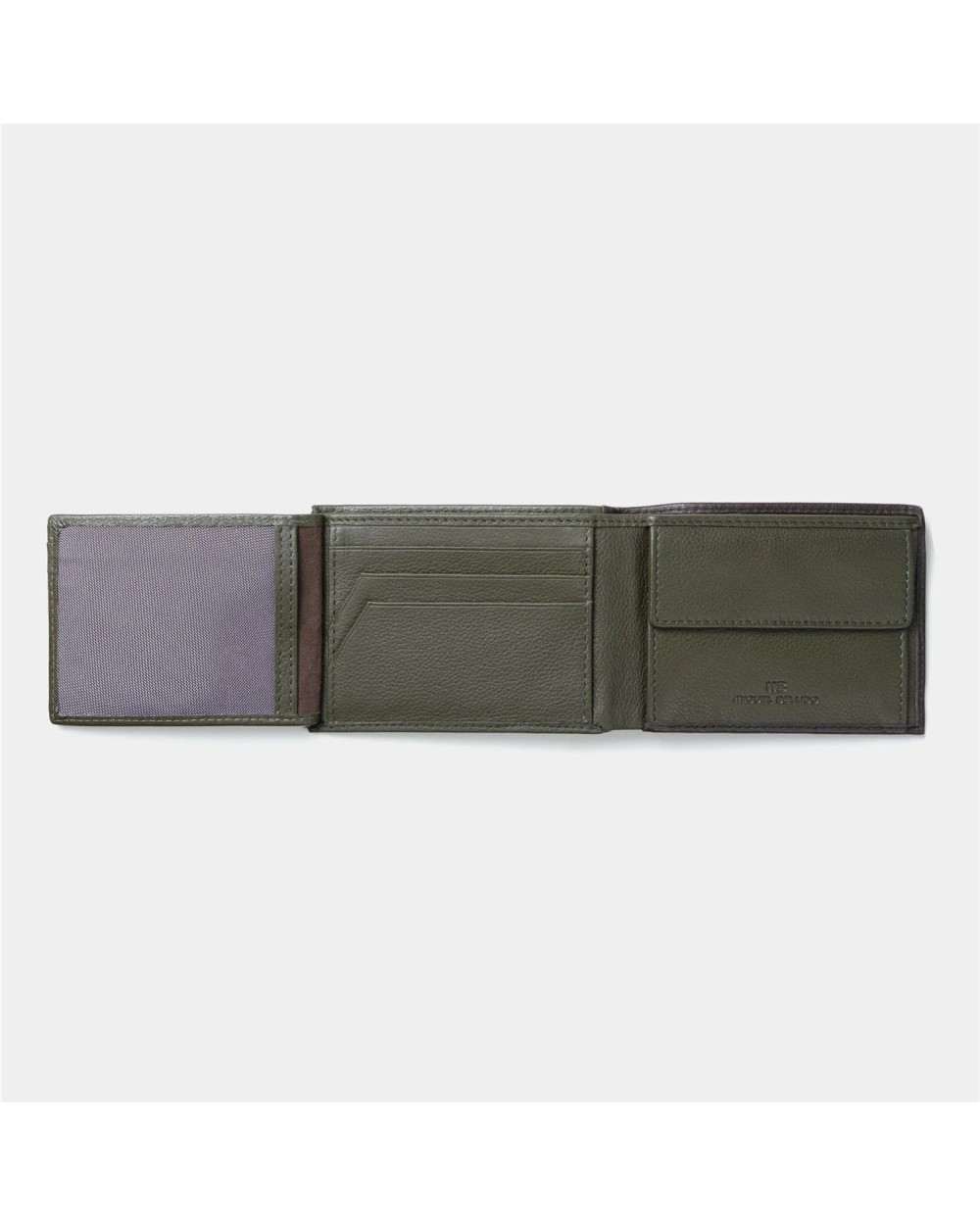 CARTERA DE PIEL CON MONEDERO