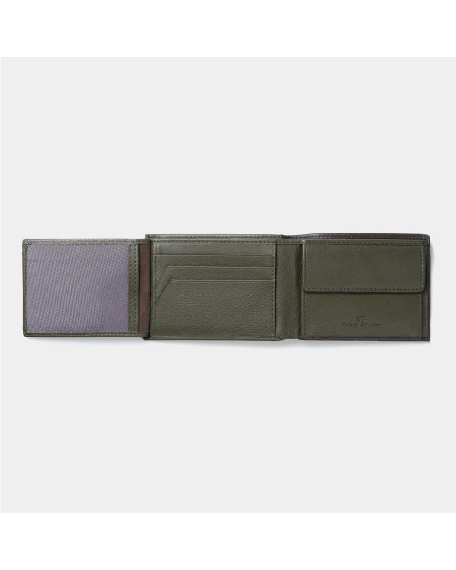 CARTERA DE PIEL CON MONEDERO