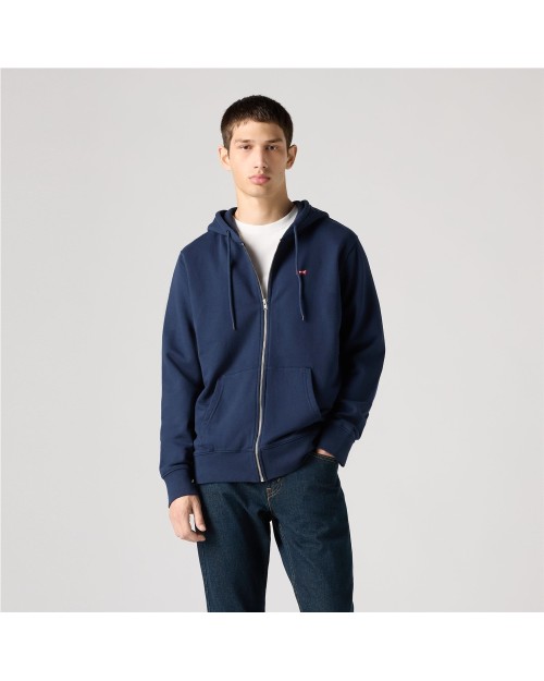 SUDADERA CON CAPUCHA Y CREMALLERA