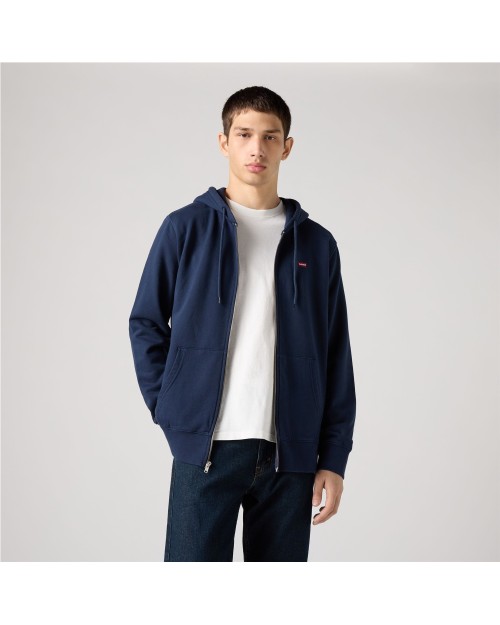 SUDADERA CON CAPUCHA Y CREMALLERA