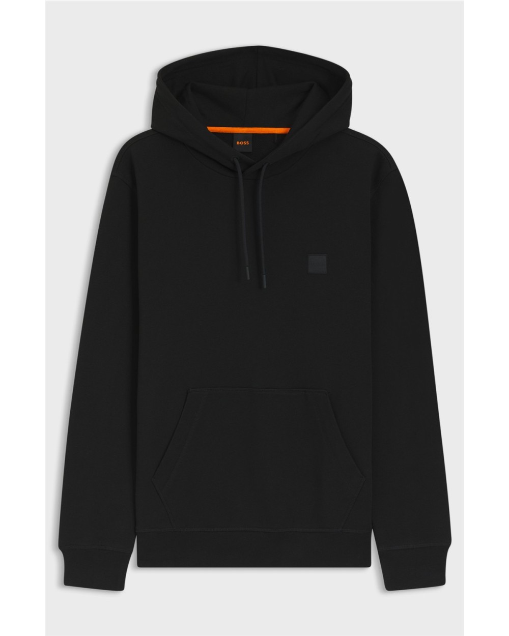 SUDADERA CON CAPUCHA EN FELPA DE ALGODÓN