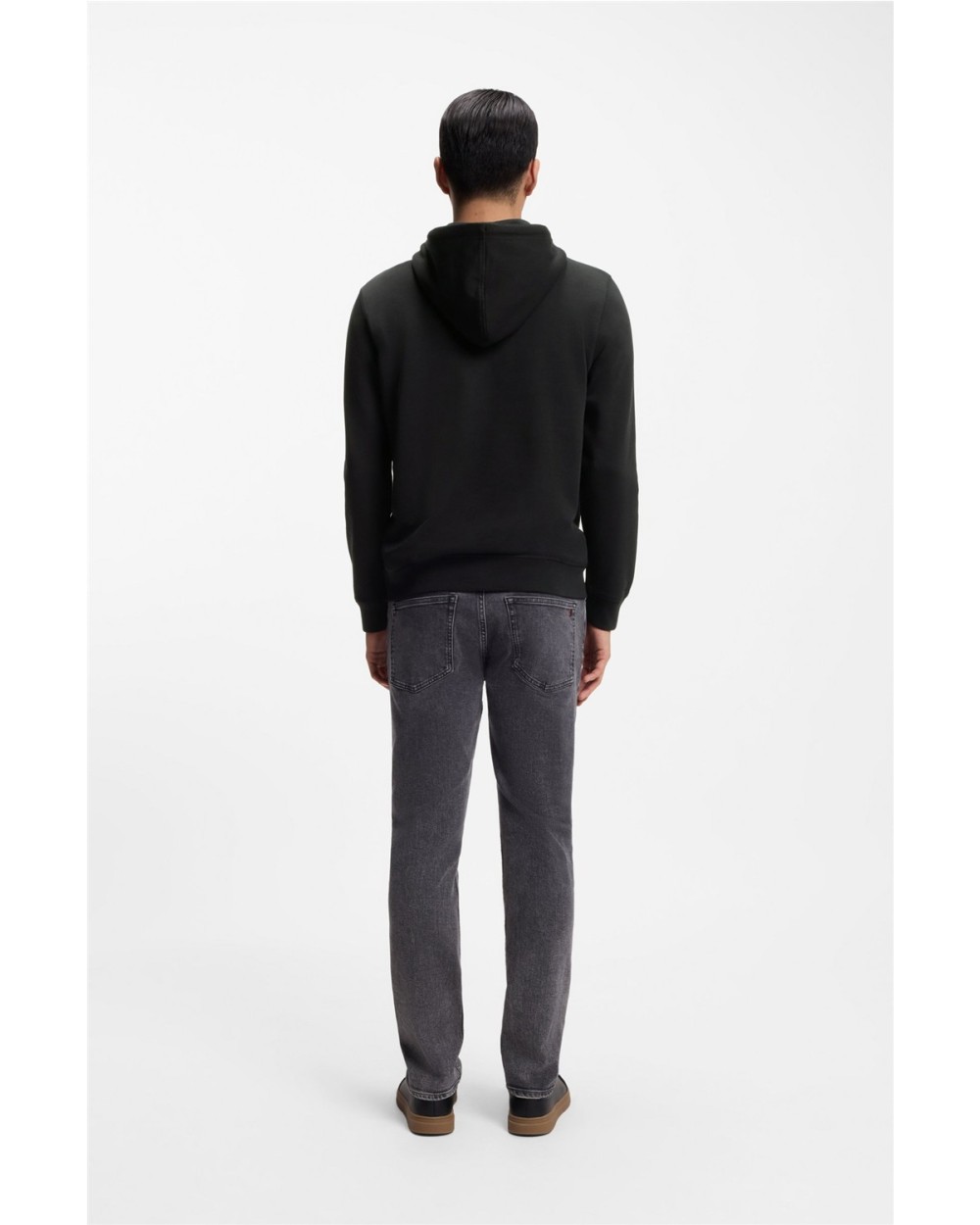 SUDADERA CON CAPUCHA EN FELPA DE ALGODÓN