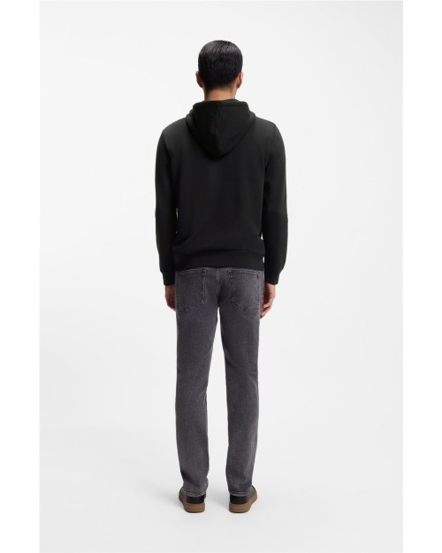 SUDADERA CON CAPUCHA EN FELPA DE ALGODÓN