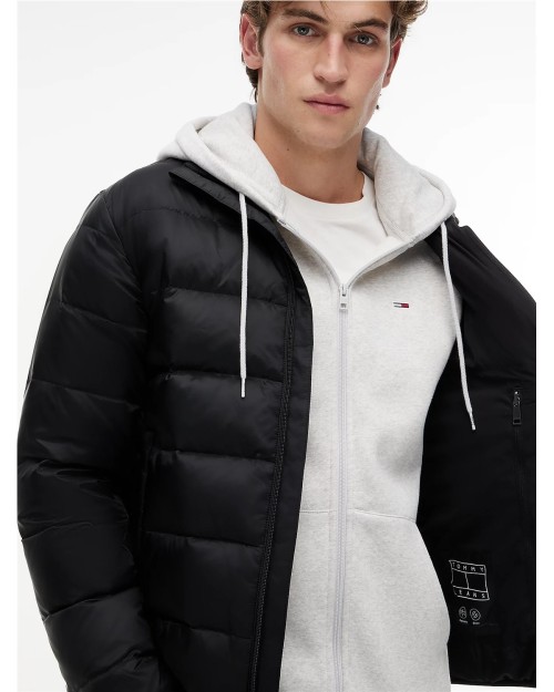 CHAQUETA AMPLIA PLEGABLE DE PLUMÓN EN TEJIDO RIPSTOP