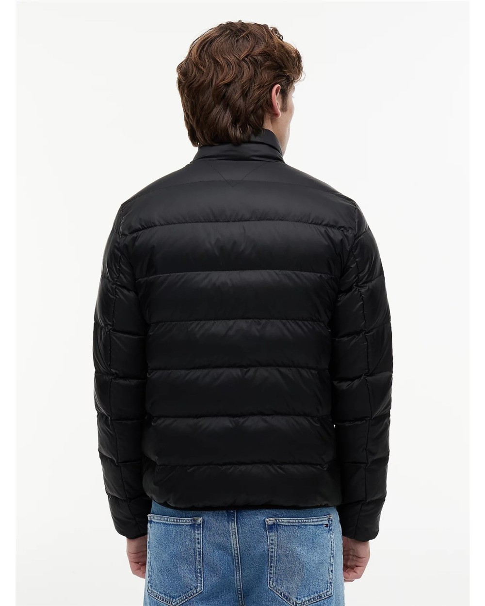 CHAQUETA AMPLIA PLEGABLE DE PLUMÓN EN TEJIDO RIPSTOP