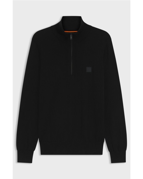JERSEY CON CUELLO DE ALGODÓN Y CACHEMIRA