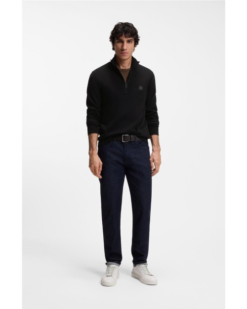 JERSEY CON CUELLO DE ALGODÓN Y CACHEMIRA