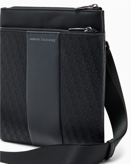 BOLSO PLANO CON FRANJA VERTICAL