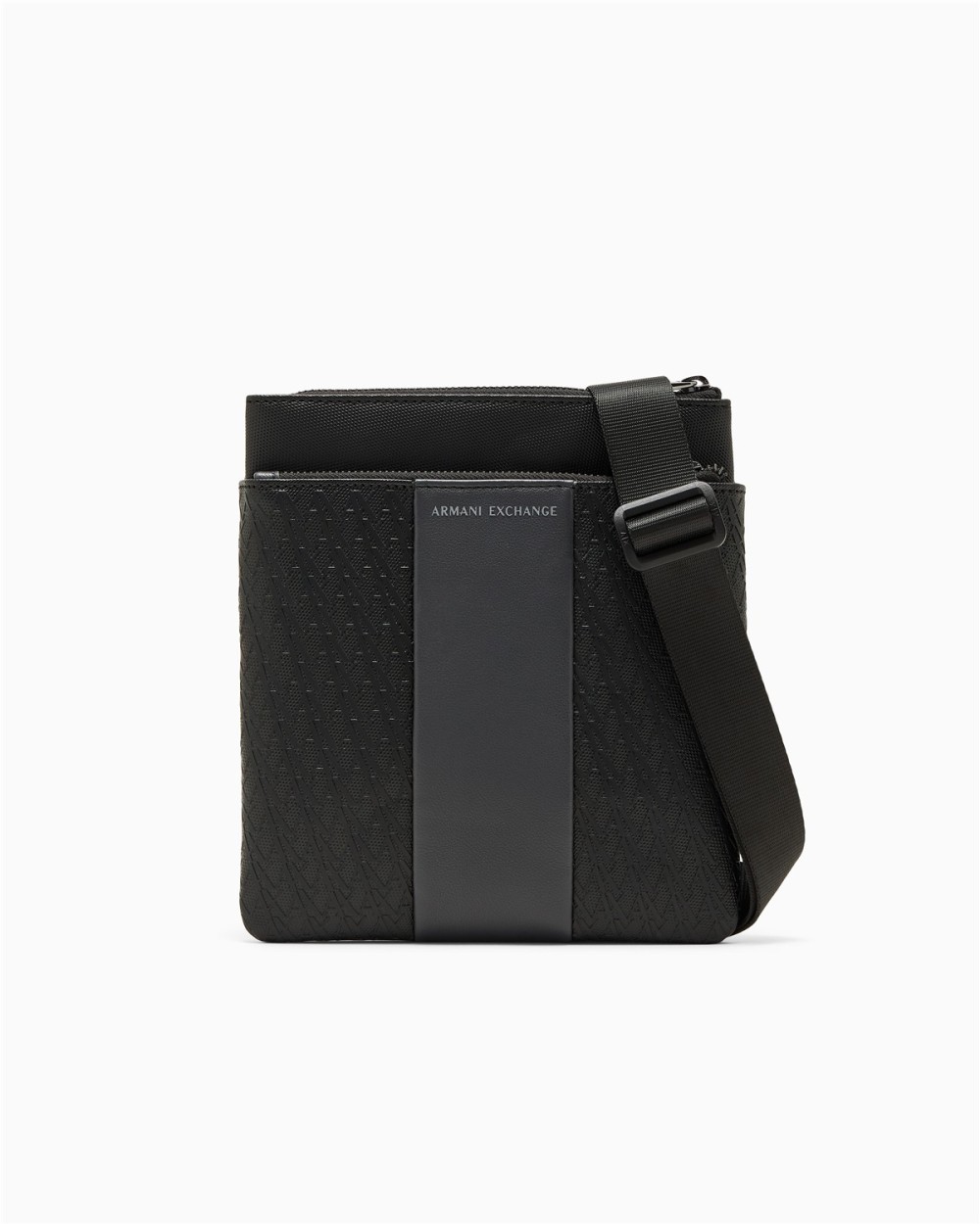 BOLSO PLANO CON FRANJA VERTICAL