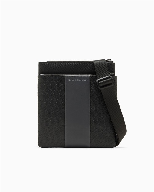 BOLSO PLANO CON FRANJA VERTICAL