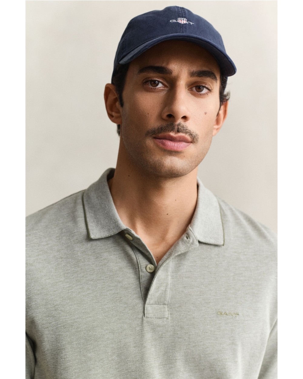 POLO EN DOS TONOS GANT HOMBRE
