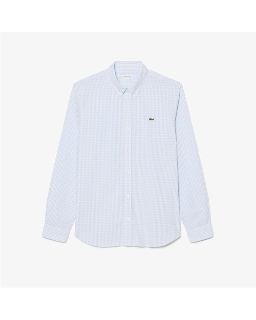 CAMISA CORTE REGULAR EN POPELIN