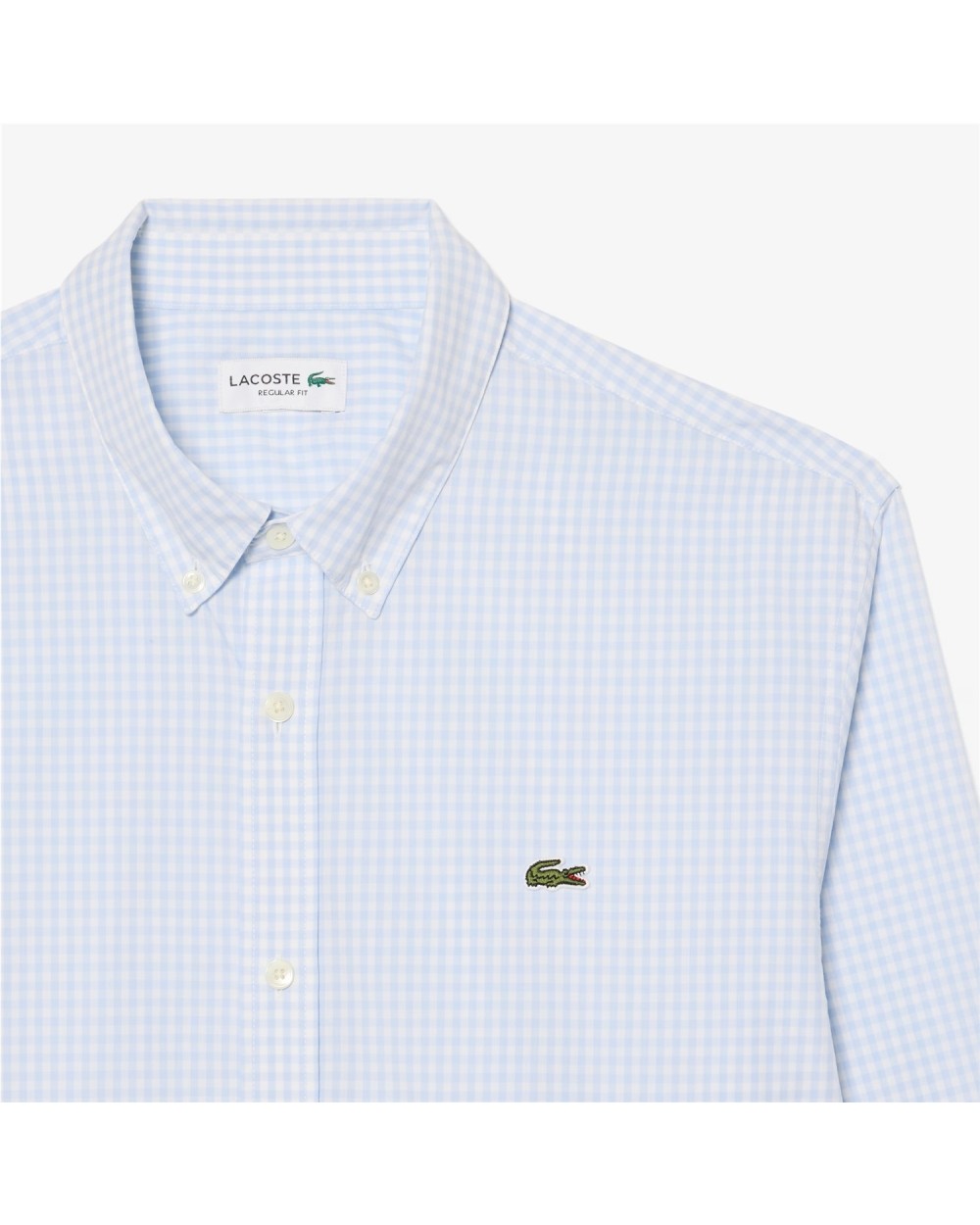 CAMISA CORTE REGULAR EN POPELIN