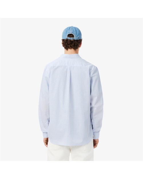 CAMISA CORTE REGULAR EN POPELIN
