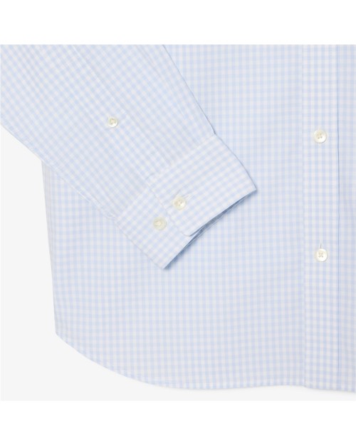 CAMISA CORTE REGULAR EN POPELIN