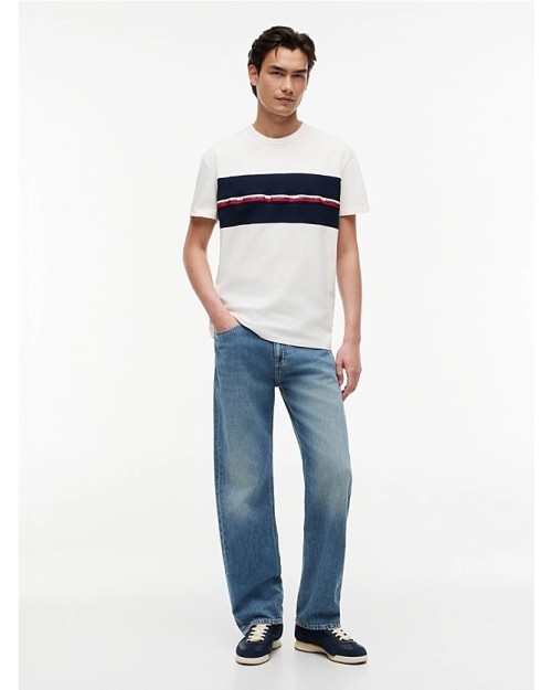 CAMISETA GLOBAL STRIPE DE PUNTO