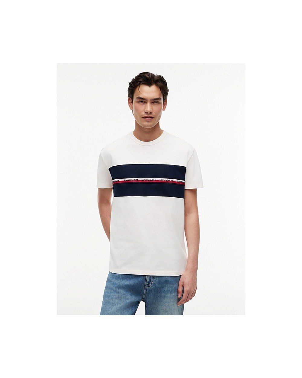 CAMISETA GLOBAL STRIPE DE PUNTO