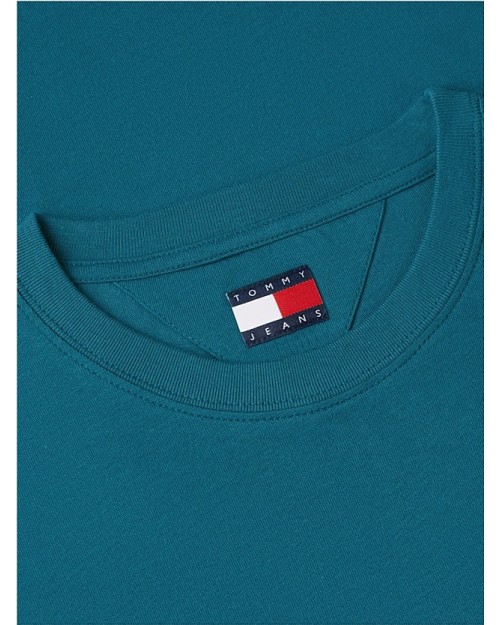 CAMISETA DE CUELLO REDONDO CON LOGO CON FIRMA