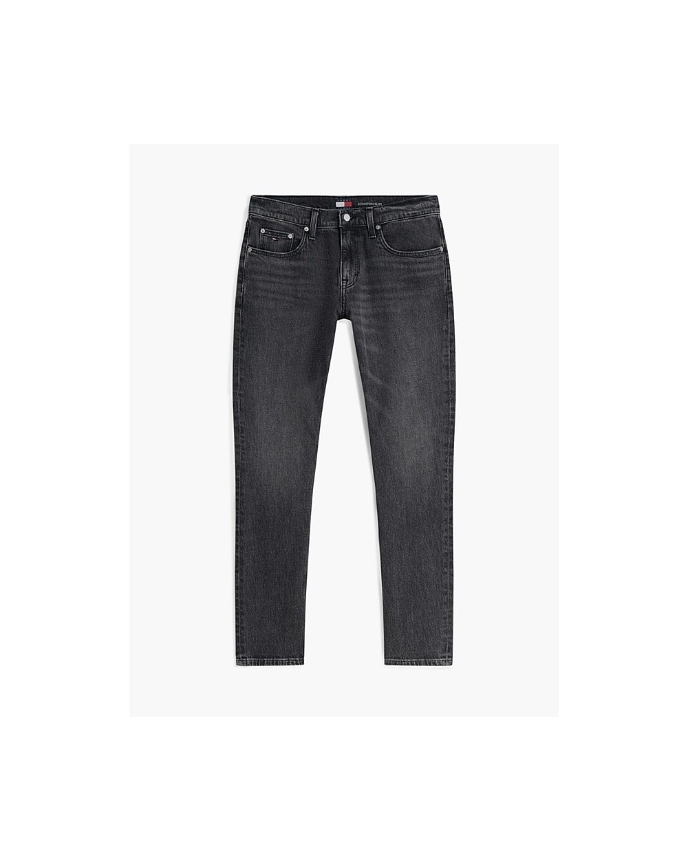 PANTALON SCANTON NEGROS SLIM CON EFECTO DESTEÑIDO