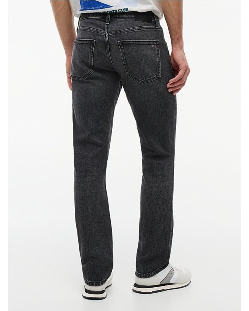 PANTALON SCANTON NEGROS SLIM CON EFECTO DESTEÑIDO