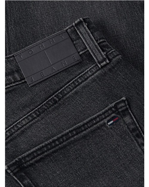 PANTALON SCANTON NEGROS SLIM CON EFECTO DESTEÑIDO