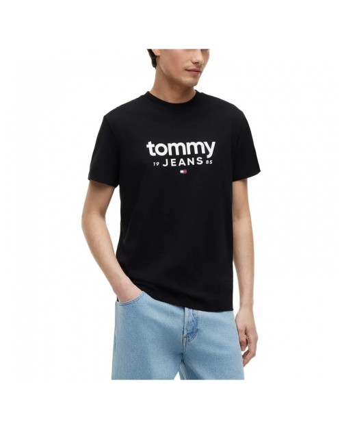 CAMISETA CON CUELLO REDONDO Y LOGO