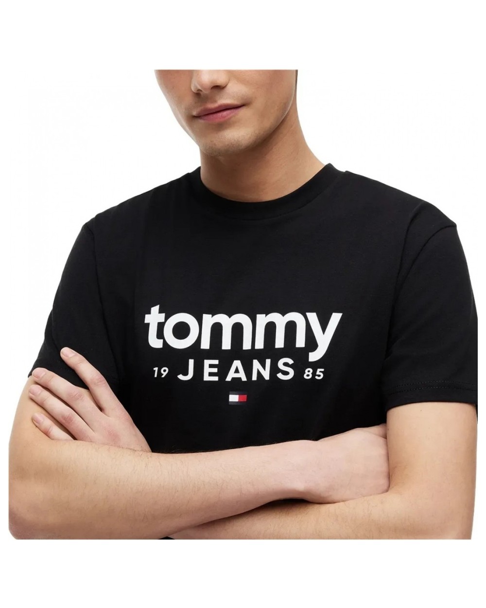 CAMISETA CON CUELLO REDONDO Y LOGO