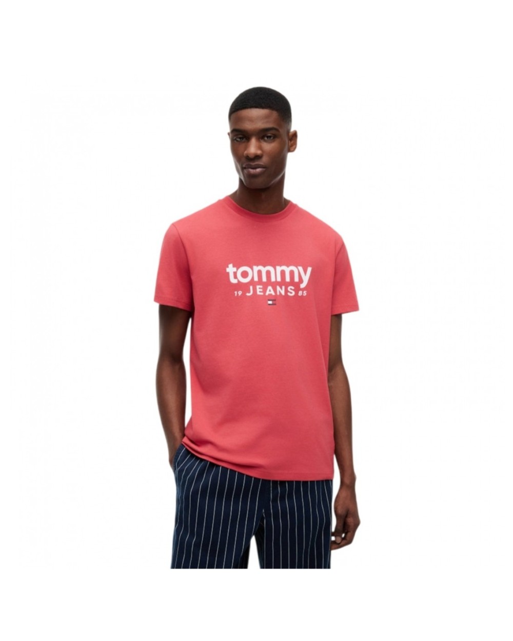 CAMISETA CON CUELLO REDONDO Y LOGO