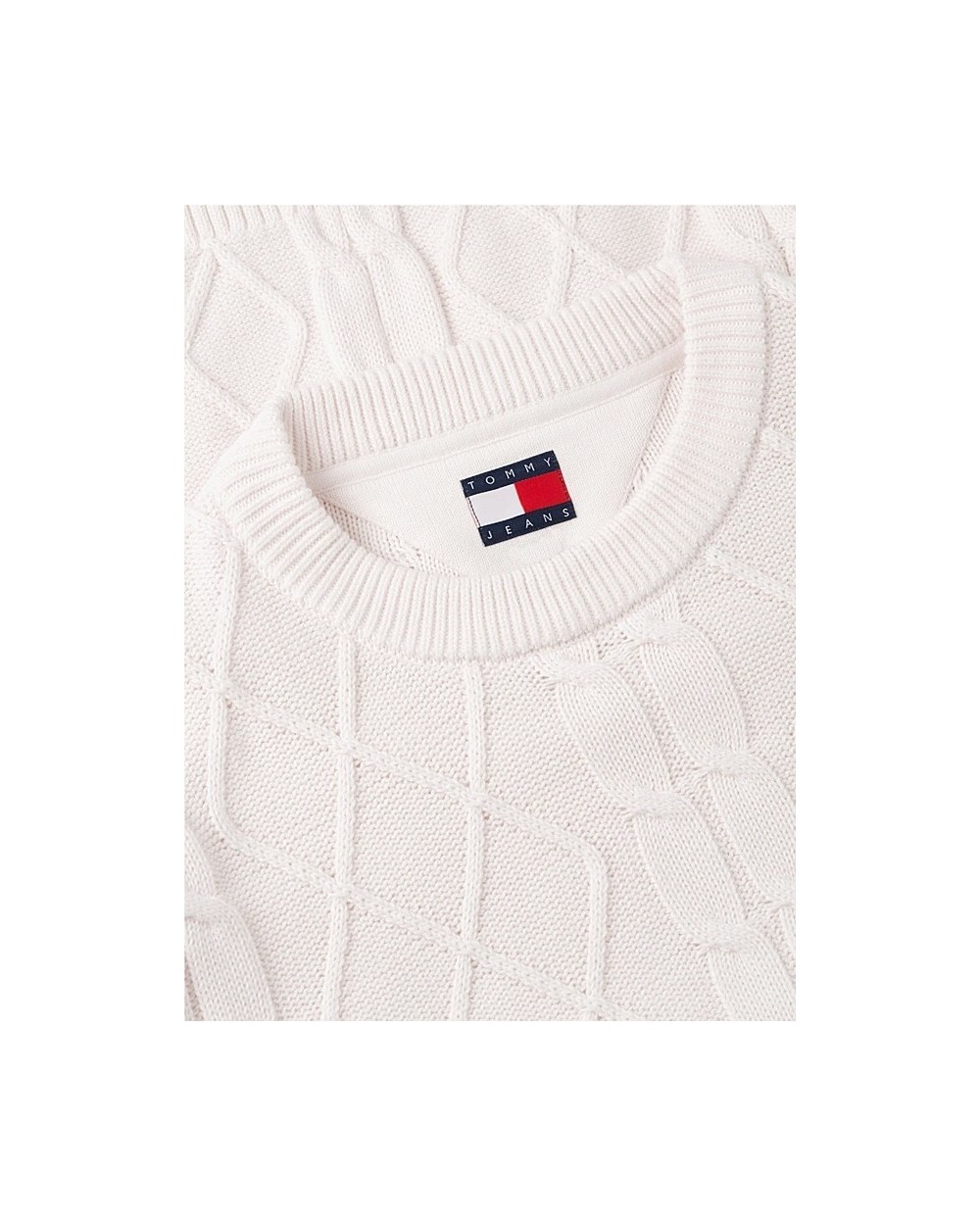 JERSEY DE PUNTO TRENZADO CON LOGO