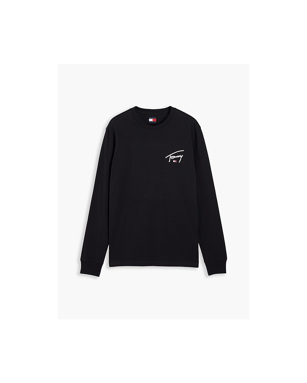 CAMISETA DE MANGA LARGA SLIM CON LOGO