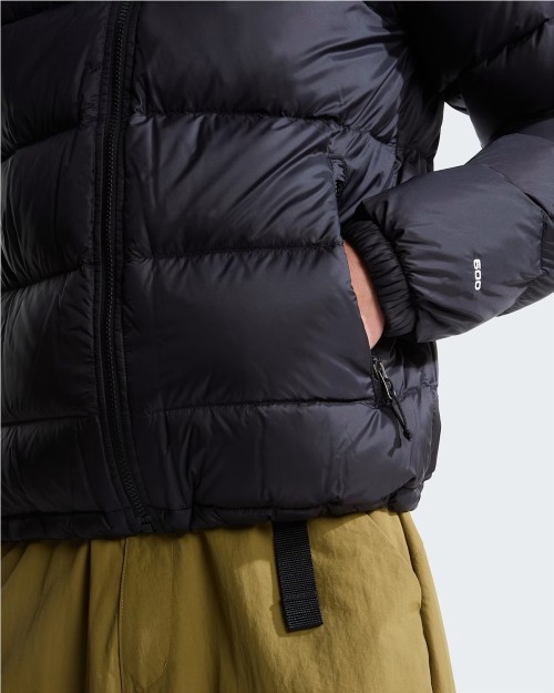 CHAQUETA DE PLUMON CON CAPUCHA