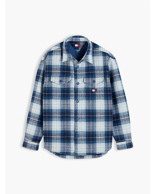 SOBRECAMISA OVERSIZE DE CUADROS