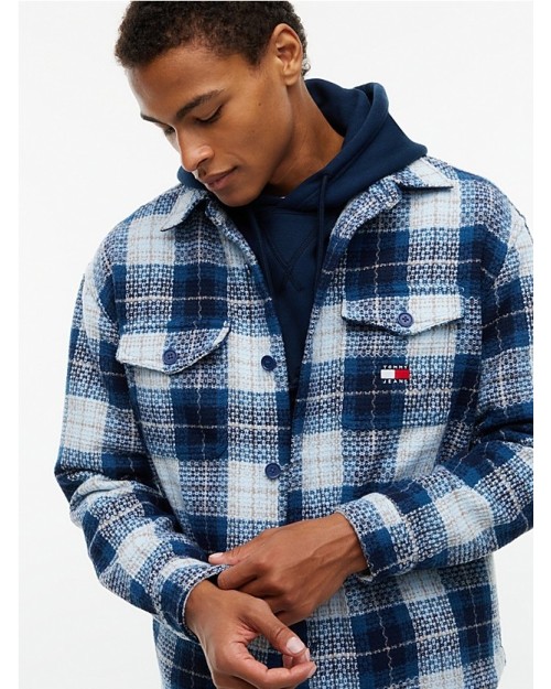 SOBRECAMISA OVERSIZE DE CUADROS
