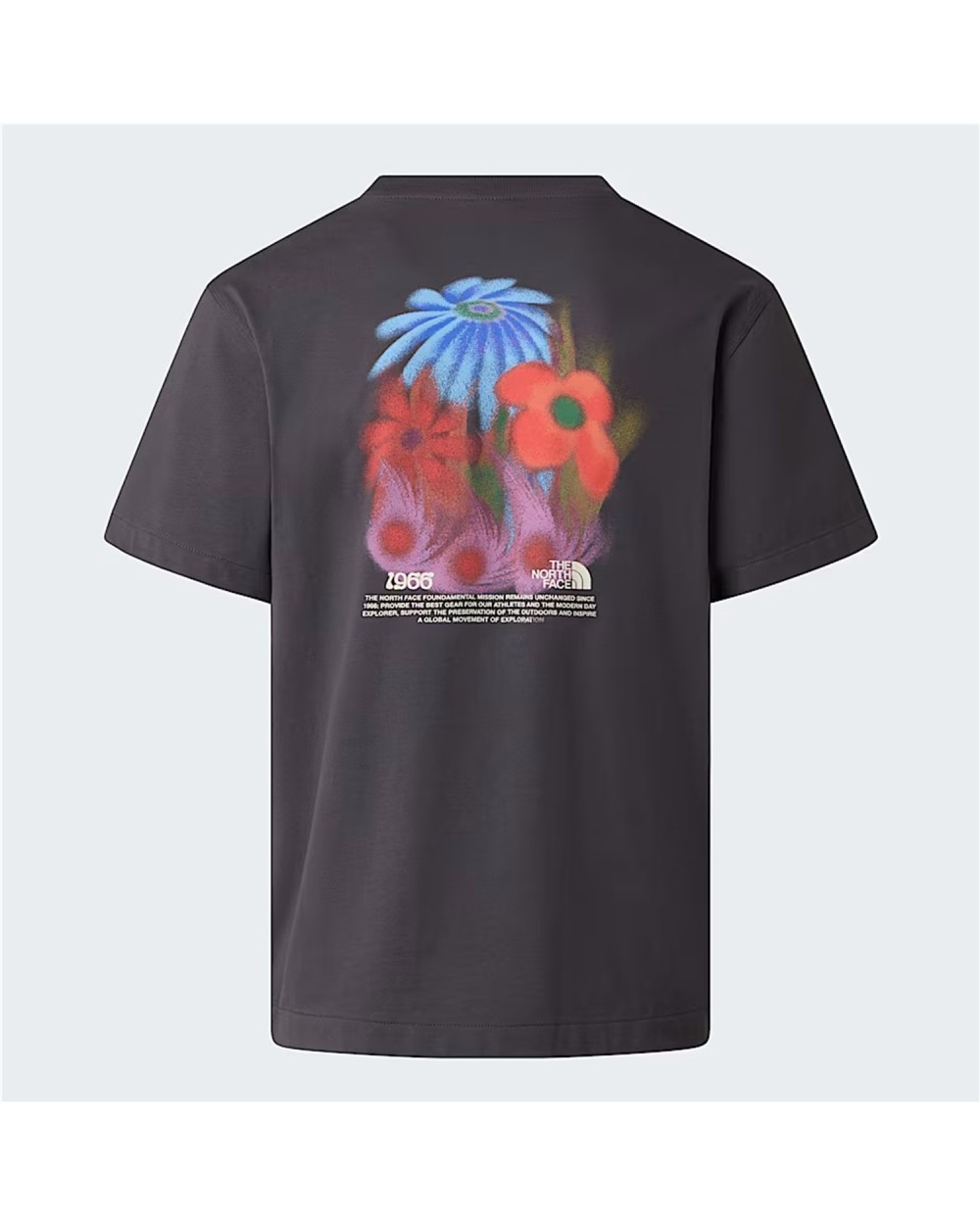 CAMISETAHOLGADA CON ESTAMPADOGRÁFICO FLORA 1966 PARA HOMBRE.