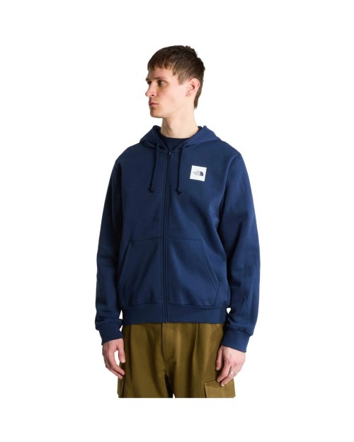 SUDADERA HALF DOME RECTA CON CREMALLERA