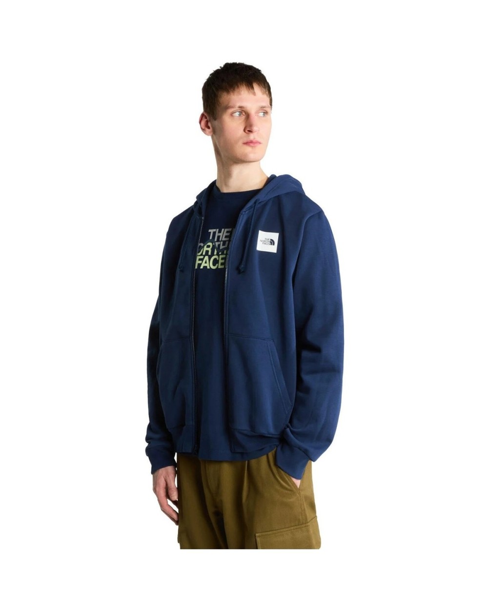 SUDADERA HALF DOME RECTA CON CREMALLERA