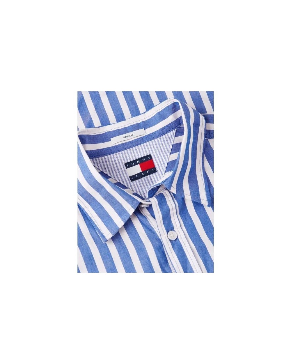 CAMISA DE POPELIN DE ALGODON DE RAYAS