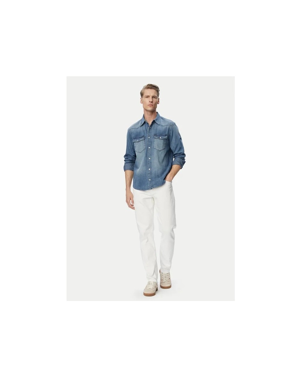 CAMISA VAQUERA CON CORCHETES