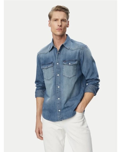 CAMISA VAQUERA CON CORCHETES