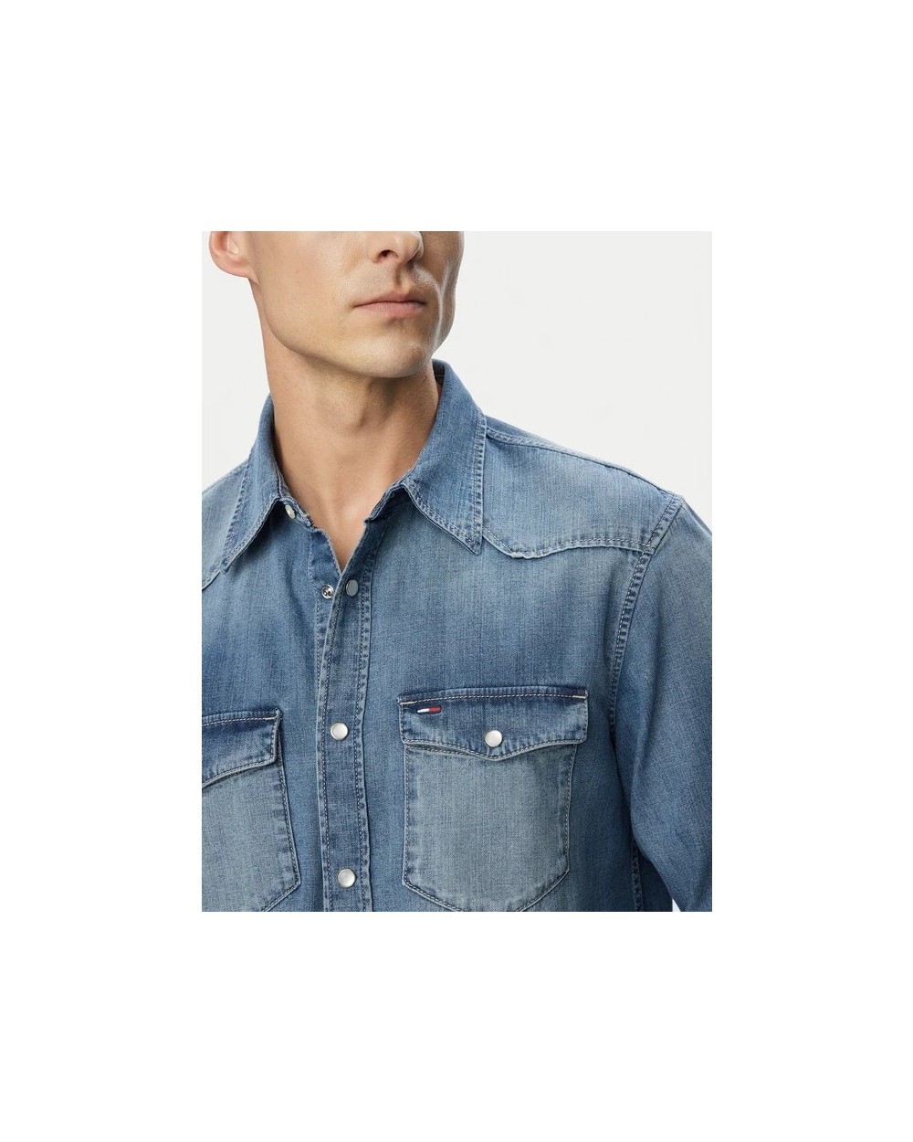 CAMISA VAQUERA CON CORCHETES