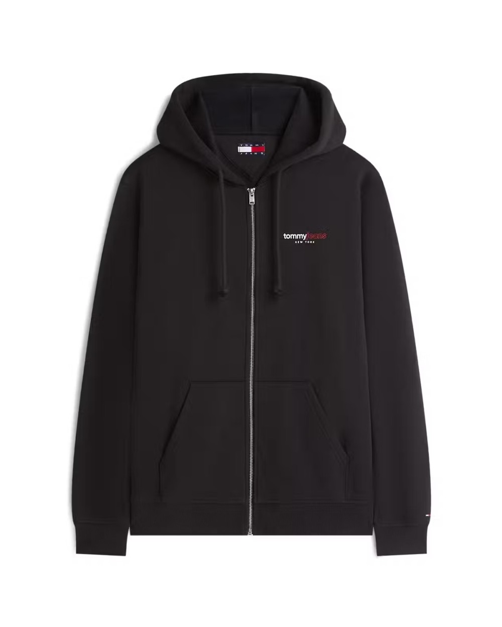 SUDADERA CON CAPUCHA Y CREMALLERA