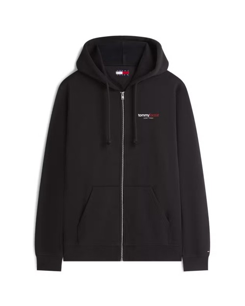 SUDADERA CON CAPUCHA Y CREMALLERA