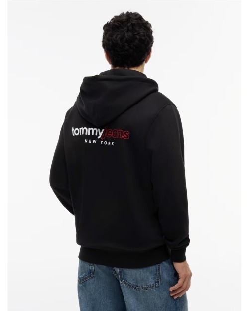SUDADERA CON CAPUCHA Y CREMALLERA
