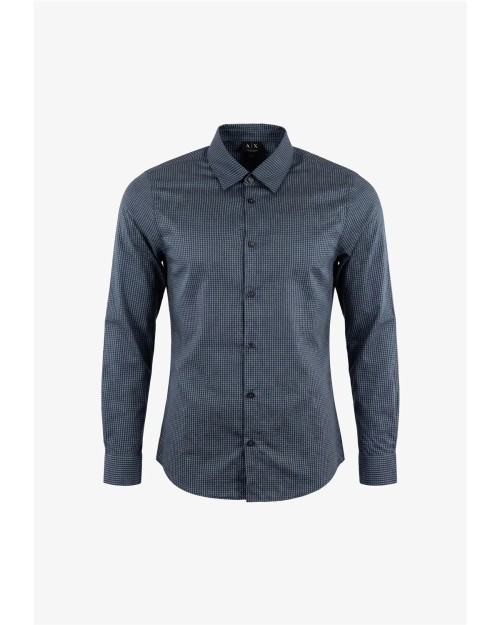 CAMISA DE MANGA LARGA CON LOGOTIPO ESTAMPADO